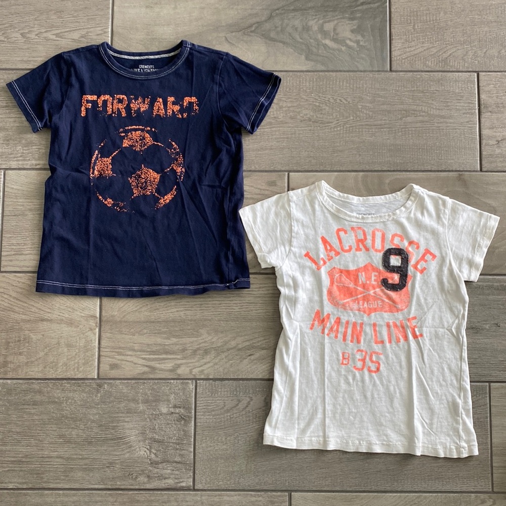 Crewcuts Boys Vintage Graphic Shirts - Set of 2